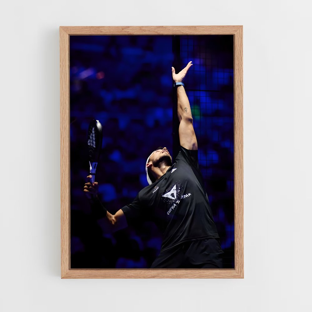 Poster Ace de Paquito – affiche Padel (vue 4)